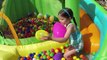 HUGE SURPRISE EGGS HUNT on Giant Inflatable Water Slide + Golden Egg Surprise Toys Frozen Elsa Anna
