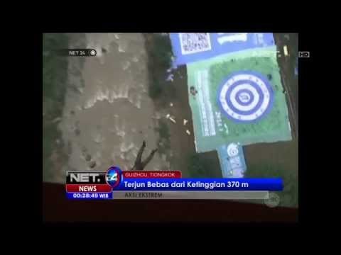 Turnamen terjun dari jembatan setinggi 370 meter di Tiongkok - NET24