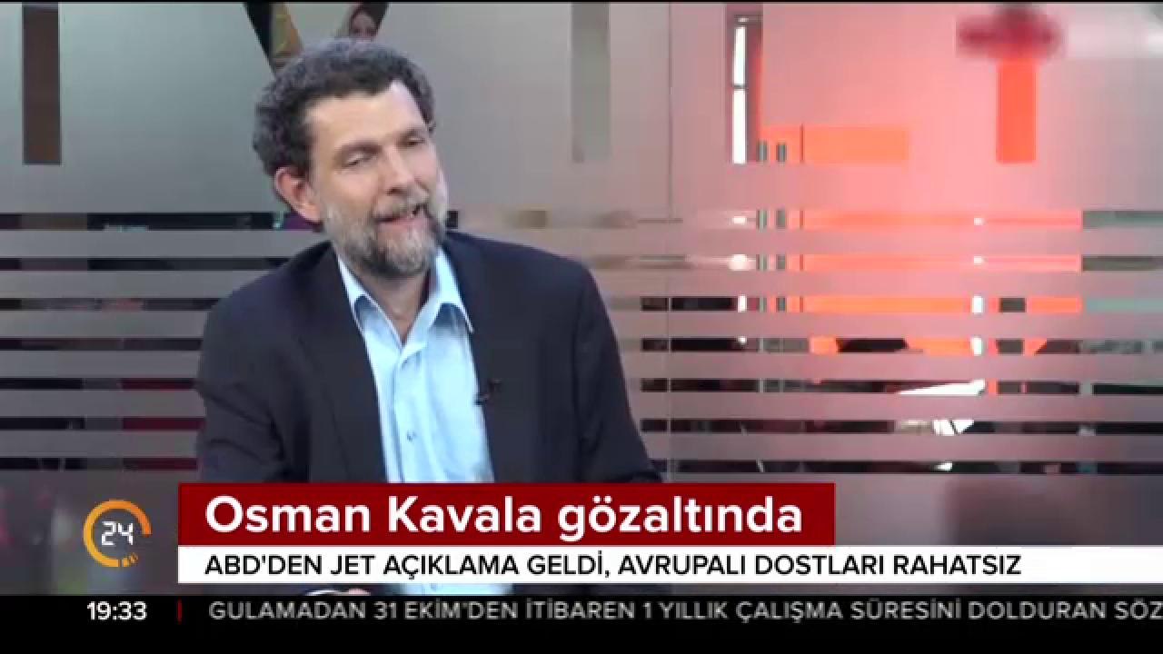 Osman Kavala gözaltında