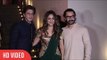 Shahrukh Khan With Wife Gauri Khan At Aamir Khan's Diwali Party 2017 - VIralbollywood