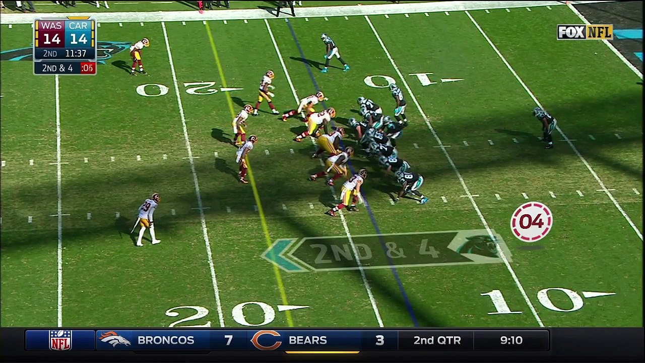 2015 - Can't-Miss Play: Stewart's monster stiff arm