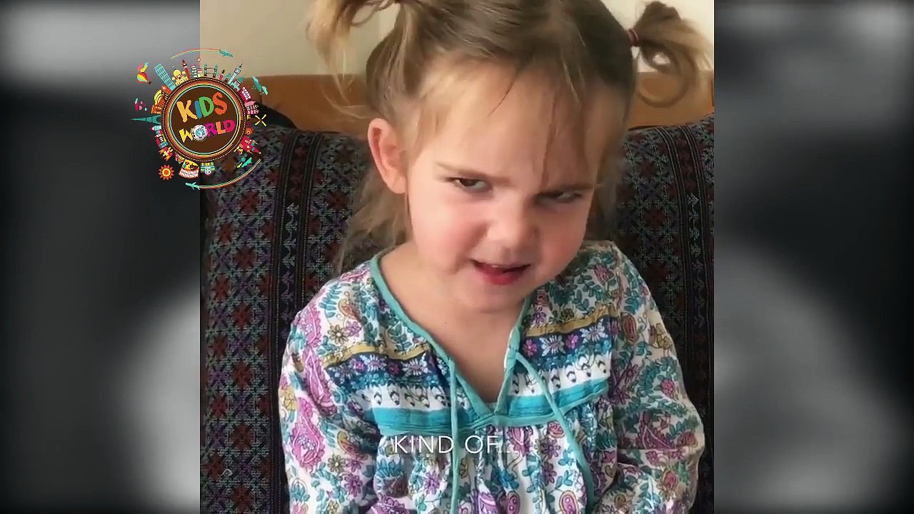 Funny video 2 years old Mila being a mommy is cool