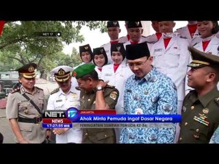 Pak Ahok Minta Para Pemuda Berpegang pada Bhinneka Tunggal Ika -NET17