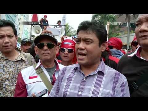 Demo Buruh Menuntut Kenaikan Gaji 30% - NET17