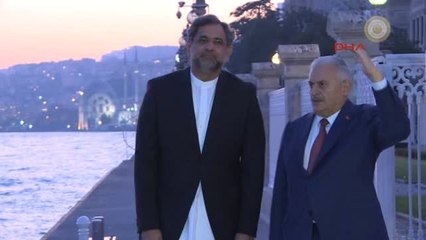 Başbakan Yıldırım Pakistan Başbakanı Şahid Hakan Abbasi'yi Kabul Etti 1