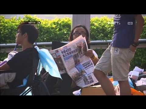 Polisi amankan 45 pendemo pro demokrasi di Hong Kong - NET17