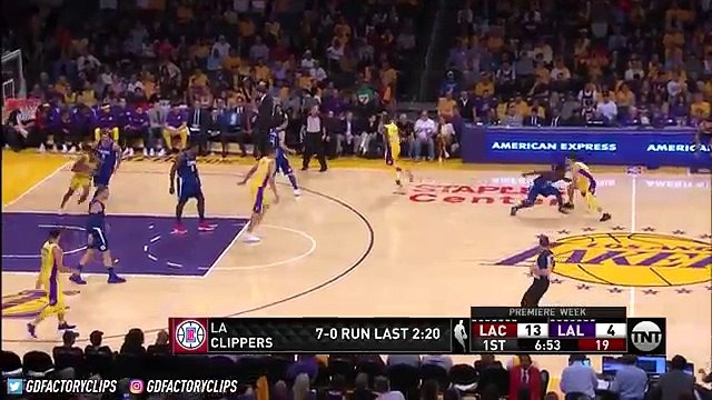 Lonzo Ball vs Patrick Beverley CRAZY Beef Highlights (2017.10.19) - Calling Lonzo a B#tch