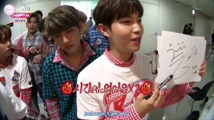 [BHVN][Vietsub] 171017 Show Champion Behind - Bí Mật Chữ Ký Của Wanna One