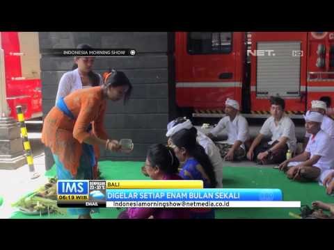 Upacara Tumpak Landep di Bali untuk Meminta Keselamatan dalam Bekerja -IMS