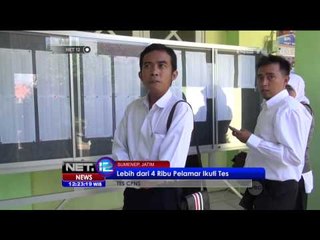 Download Video: Lebih dari 10 ribu mendaftar PNS di Jombang - NET12