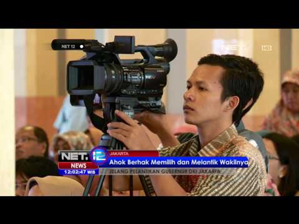 Di Luar Kebiasaan, Ahok Dilantik Presiden di Istana Negara -NET12