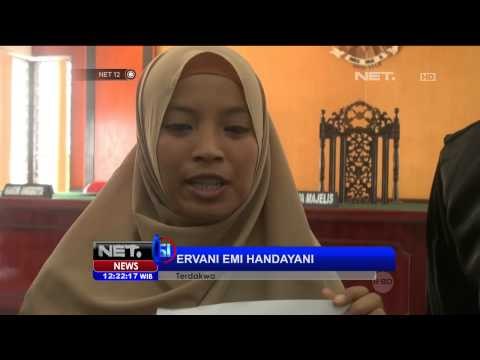 Ervani Pasrah Menunggu Vonis Majelis Hakim -NET12