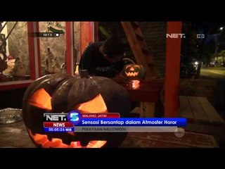 Sosok seram sambangi mall untuk rayakan halloween - NET5