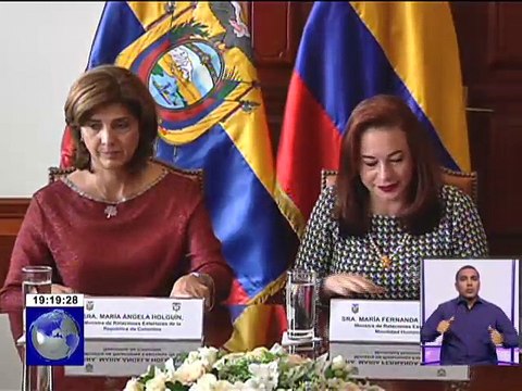 Gabinete Binacional Ecuador Colombia se realizará en diciembre