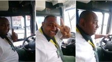 A ousadia de um motorista que fez um vídeo com o autocarro em movimento... ATÉ DÁ ARREPIOS!