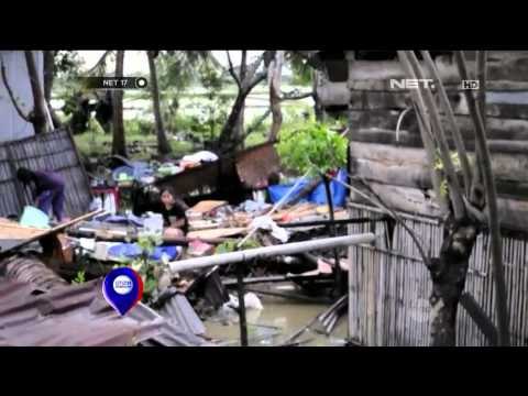 Angin Puting Beliung terjang rumah warga di Sidrap - NET17