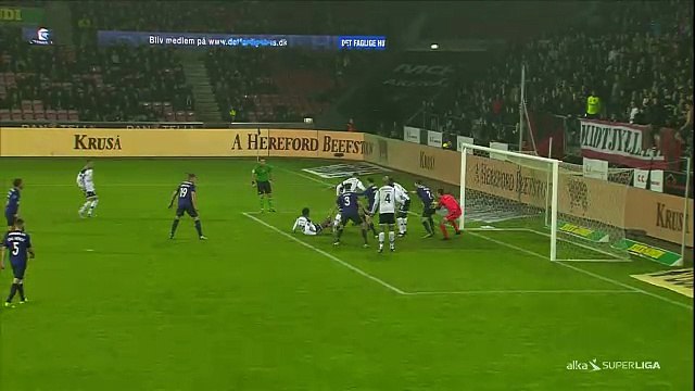 Mikkel Qvist Goal HD - Midtjylland	1-1	Horsens 20.10.2017