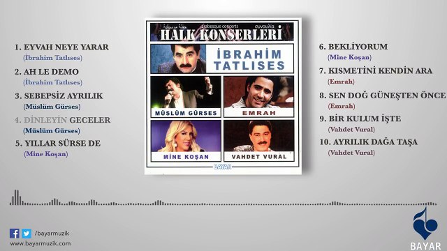 Müslüm Gürses - Dinleyin Geceler