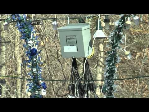 Jelang Natalsatu keluarga pasang 600 ribu lampu di kebun - NET12