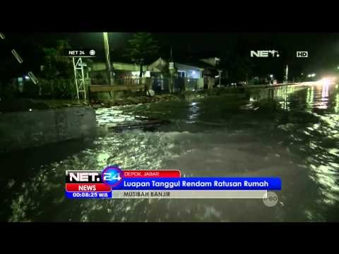 Jalan raya Bogor terendam air setinggi 40 cm - NET24