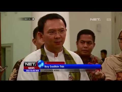 Boy Sadikin Tidak Masuk Calon Wakil Ahok - NET24