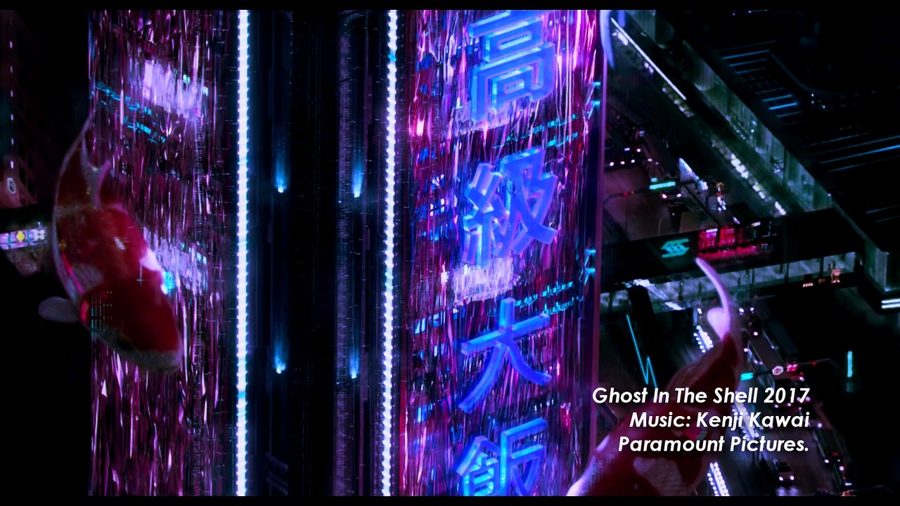 Ghost In The Shell (2017) - Audio Latino - Fragmento Musica de Kenji Kawai