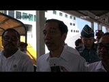 Presiden Joko Widodo bersama sejumlah menteri meninjau Pelabuhan Merak - NET12