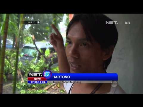 Hujan Deras Mengguyur Jakarta Beberapa Lokasi Tergenang Banjir -NET17