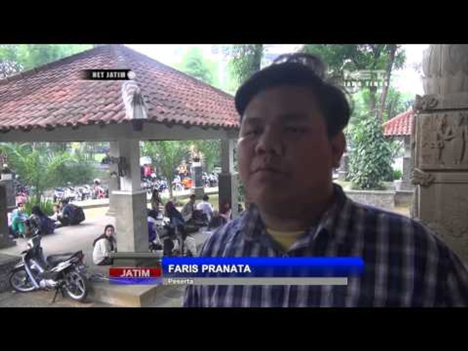 Puluhan peserta antusias ikuti lomba makan gethuk di Malang - NET Jatim