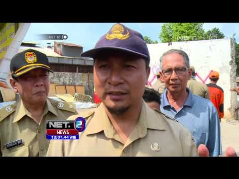 Bangunan Liar di Kanal Banjir Timur Dibongkar Petugas -NET12