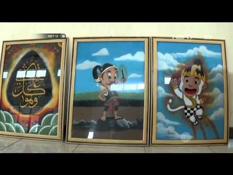 Siswa disabilitas di Pemalang berlatih membatik dan melukis kaca - NET12