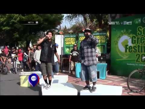Sosialisasi peduli lingkungan hiphop Solo - NET5