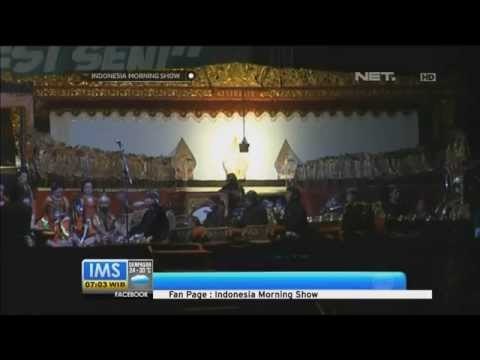 Kolaborasi Wayang dalam Puncak Acara Festival Kesenian Yogyakarta -IMS