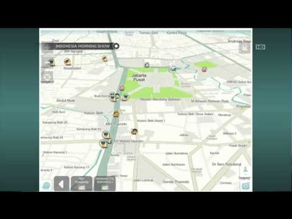 Pantau kondisi lalu lintas secara real time melalui aplikasi Waze 17 Desember 2014 - IMS