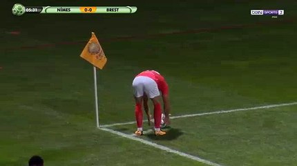 Umut Bozok Goal HD - Nimes	1-0	Brest 20.10.2017