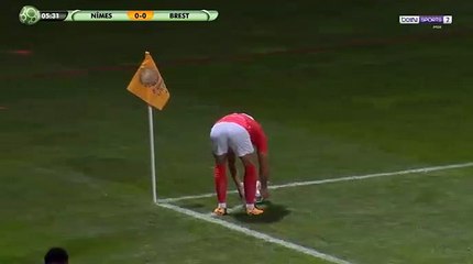 Umut Bozok Goal HD - Nimes	1-0	Brest 20.10.2017