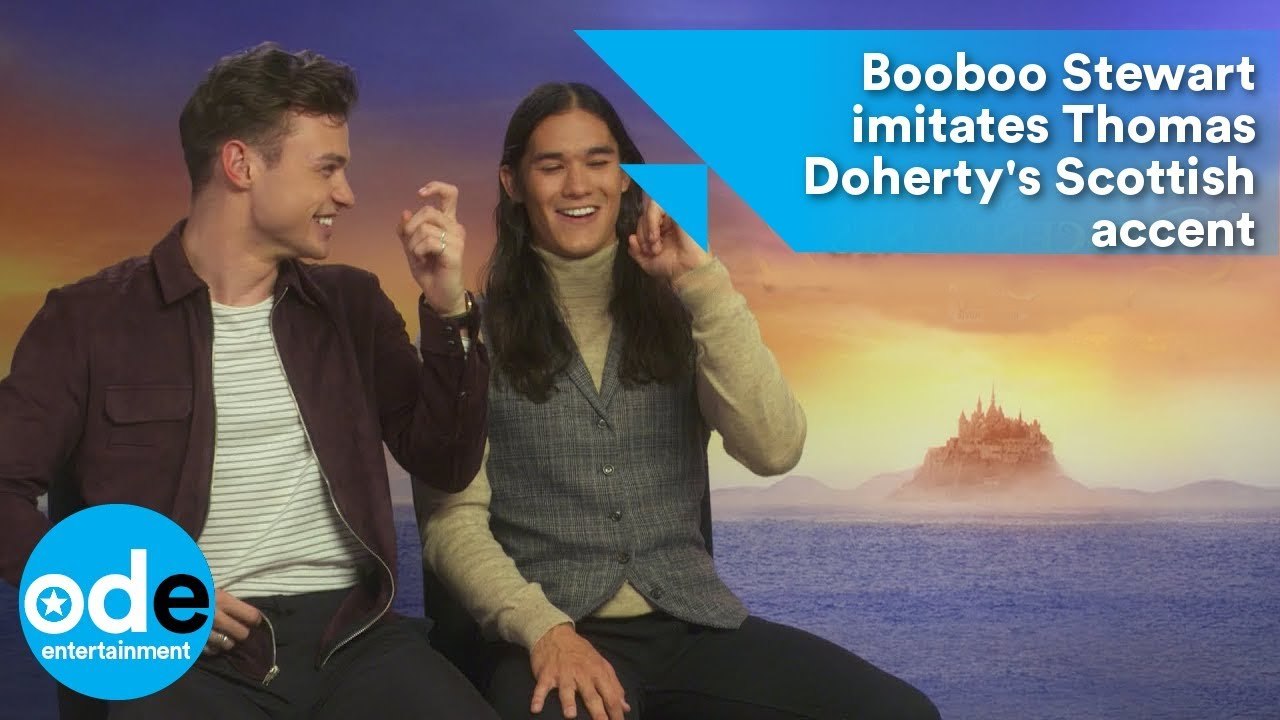Descendants 2: Booboo Stewart imitates Thomas Doherty's Scottish accent