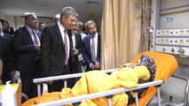 Sağlık Bakanı Demircan Omü Tıp Fakültesi Hastanesini Gezdi