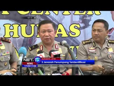 Tim DVI serahkan jenazah penumpang AirAsia QZ 8501, Jie Stephanie ke pihak keluarga - NET17