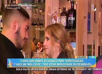 Flavia Laos reaparece luego de los escándalos