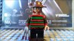 custom LEGO Freddy vs Jason minifigures