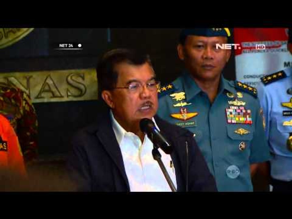 Konpers Jusuf Kalla mengenai Air Asia QZ8501 - NET24