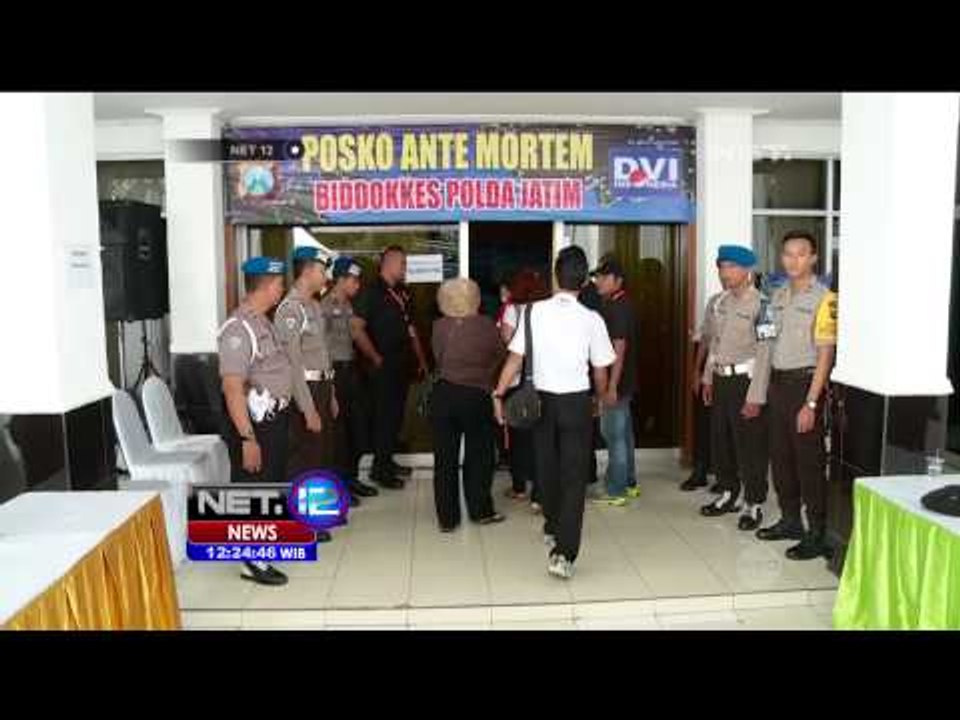 Live Surabaya proses Identifikasi jenazah AirAsia QZ 8501 - NET12