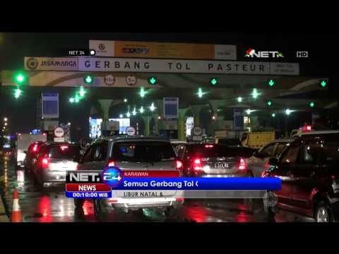 Antrean Tol Karawang Hingga 3 KM Libur Natal dan Tahun Baru - NET24