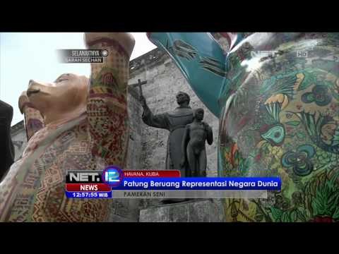 Ratusan patung beruang warna warni hiasi kota Havanna Kuba - NET12
