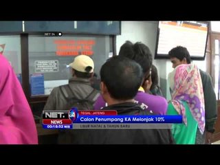 Penumpang arus musik natal dan tahun baru membludak - NET24