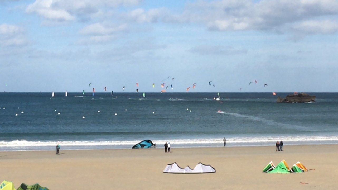 Finale de l'Engie kite tour à Perros-Guirec