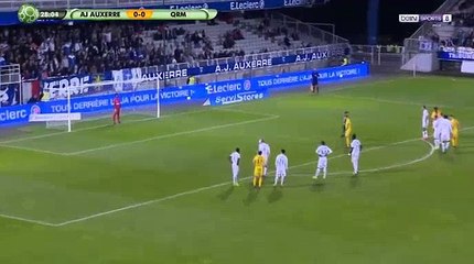 Duhamel  (Penalty) Goal HD - Auxerre	0-1	Quevilly Rouen 20.10.2017