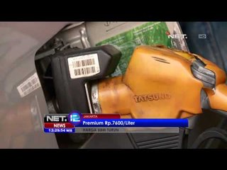 Pengumuman Penurunan Harga BBM - NET12
