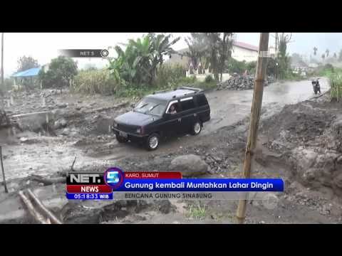 Lahar Dingin Serta Material Bebatuan Gunung Sinabung Banjiri Rumah Warga -NET5